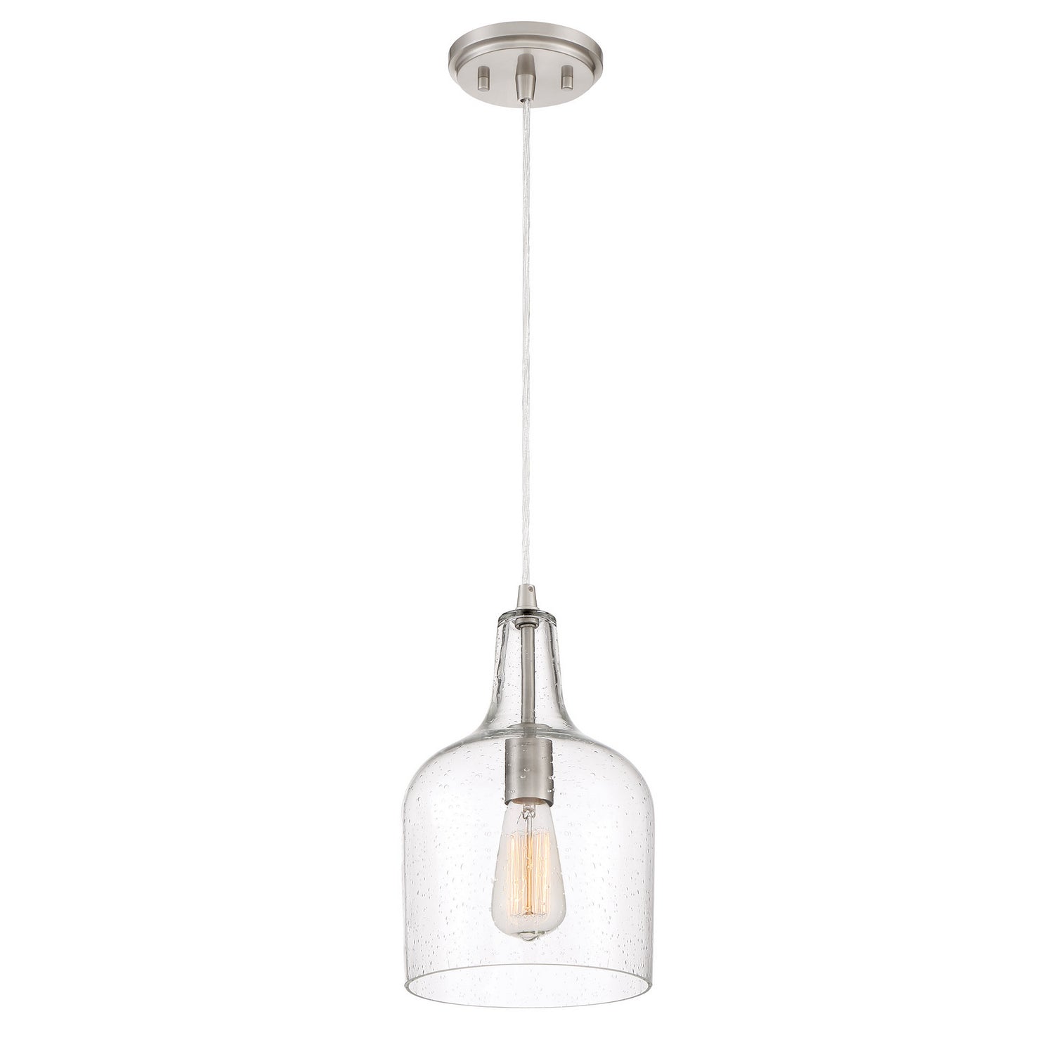 Quoizel - QPP3402BN - One Light Mini Pendant - Anson - Brushed Nickel