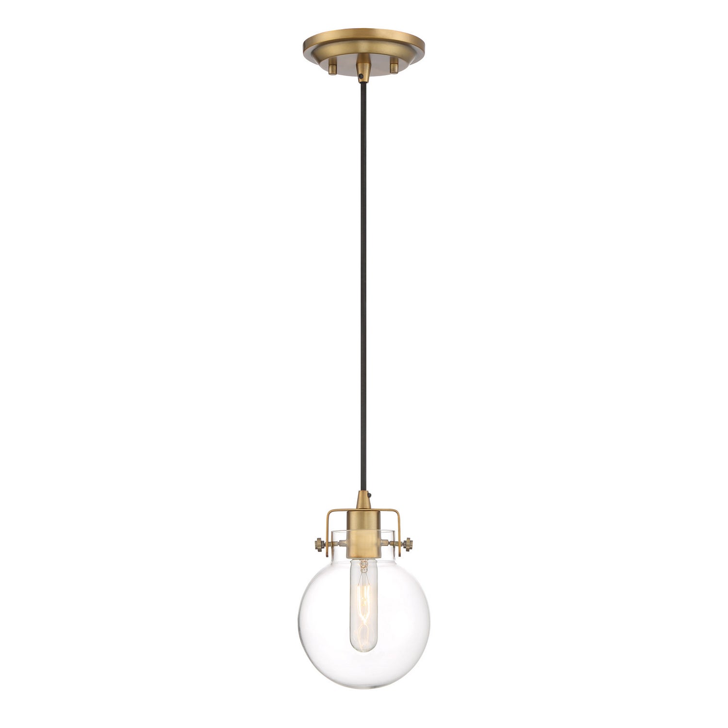 Quoizel - SDL1506WS - One Light Mini Pendant - Sidwell - Weathered Brass