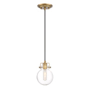 Quoizel - SDL1506WS - One Light Mini Pendant - Sidwell - Weathered Brass