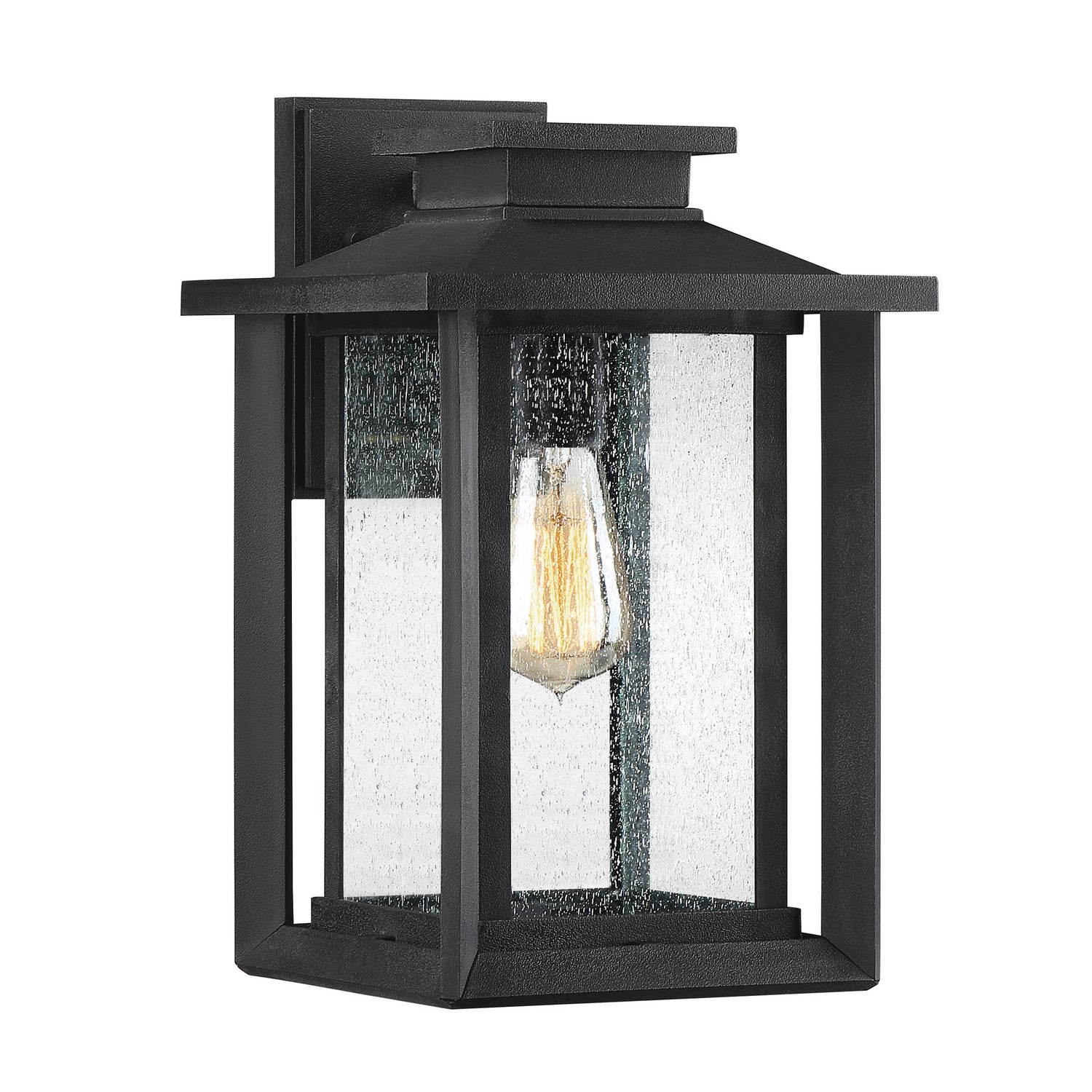 Quoizel - WKF8409EK - One Light Outdoor Wall Lantern - Wakefield - Earth Black