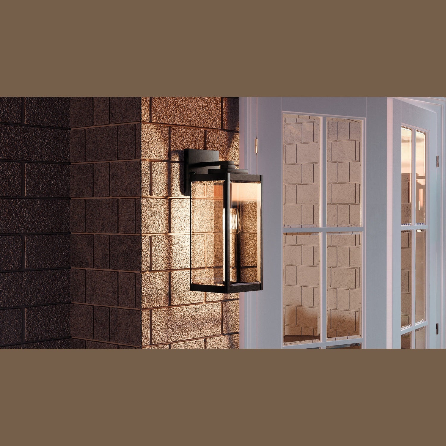 Quoizel - WVR8407EK - One Light Outdoor Wall Lantern - Westover - Earth Black