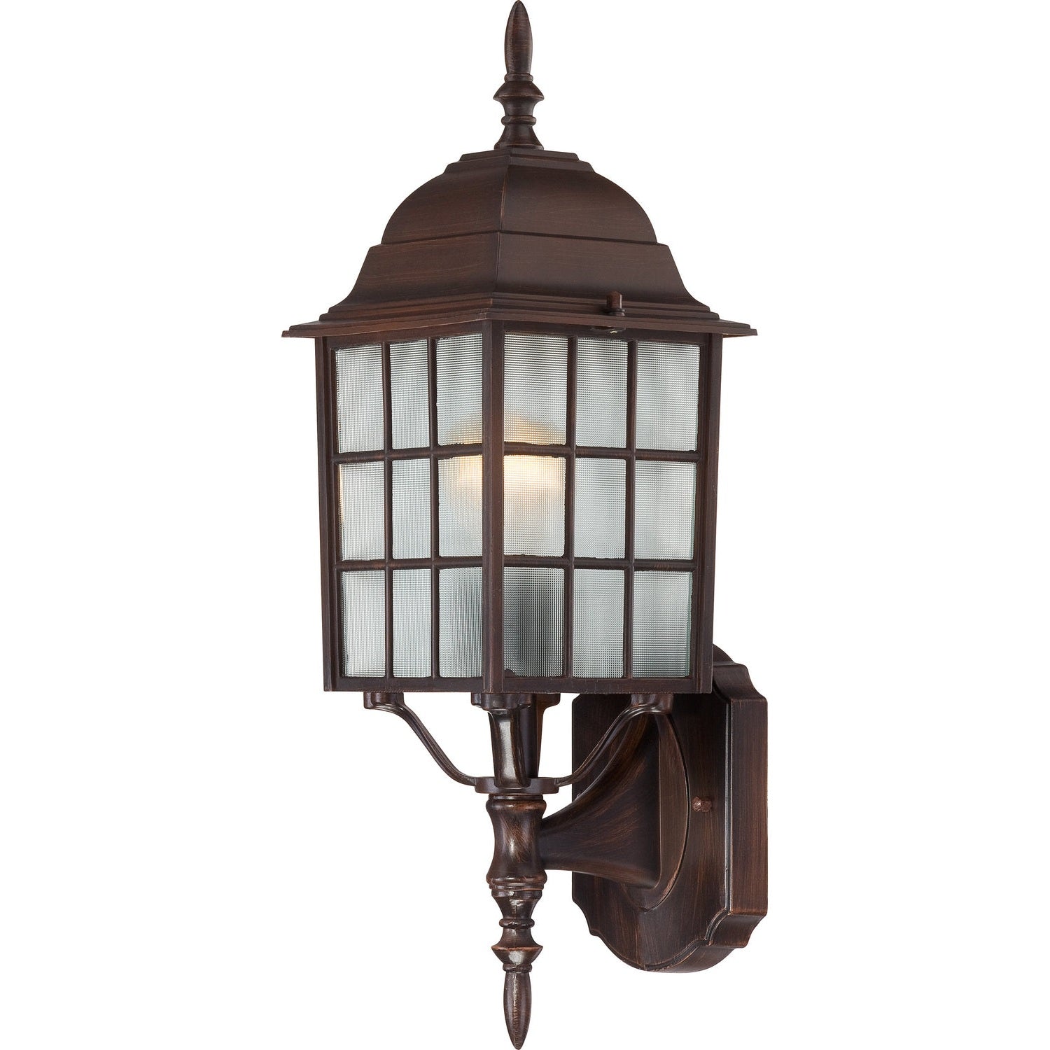 Nuvo Lighting - 60-3478 - One Light Wall Lantern - Rustic Bronze