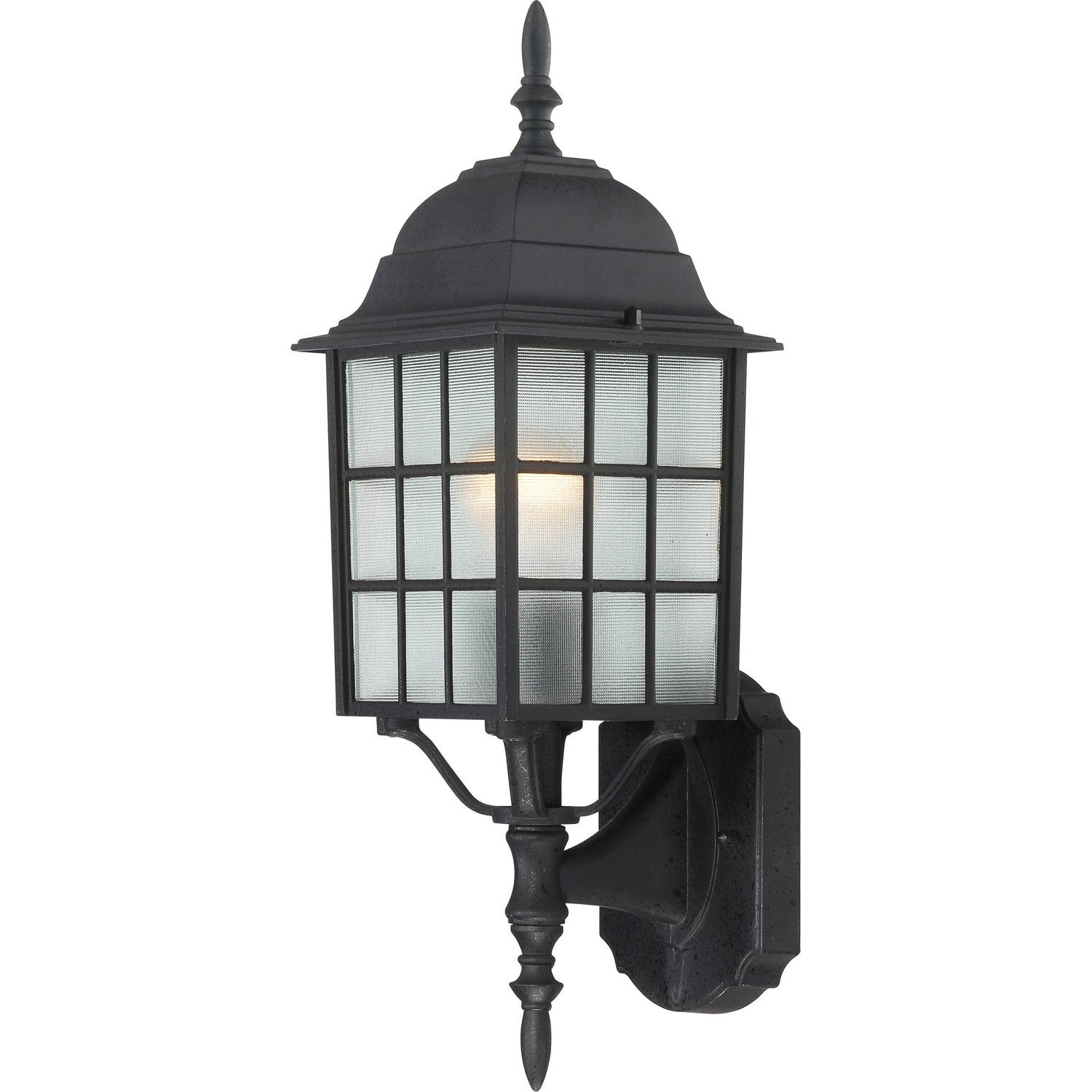 Nuvo Lighting - 60-3479 - One Light Wall Lantern - Textured Black