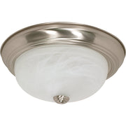 Nuvo Lighting - 60-6001 - Two Light Flush Mount - Brushed Nickel
