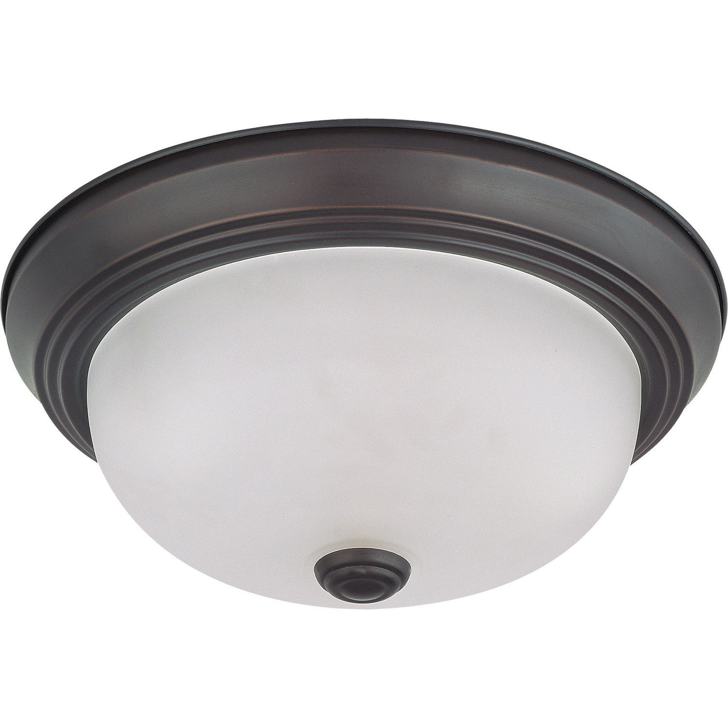 Nuvo Lighting - 60-6010 - Two Light Flush Mount - Mahogany Bronze