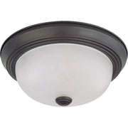 Nuvo Lighting - 60-6010 - Two Light Flush Mount - Mahogany Bronze