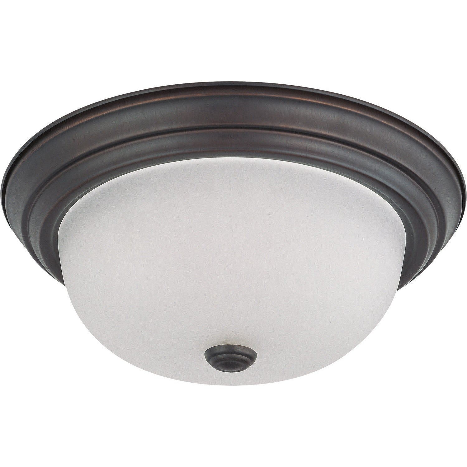 Nuvo Lighting - 60-6011 - Two Light Flush Mount - Mahogany Bronze