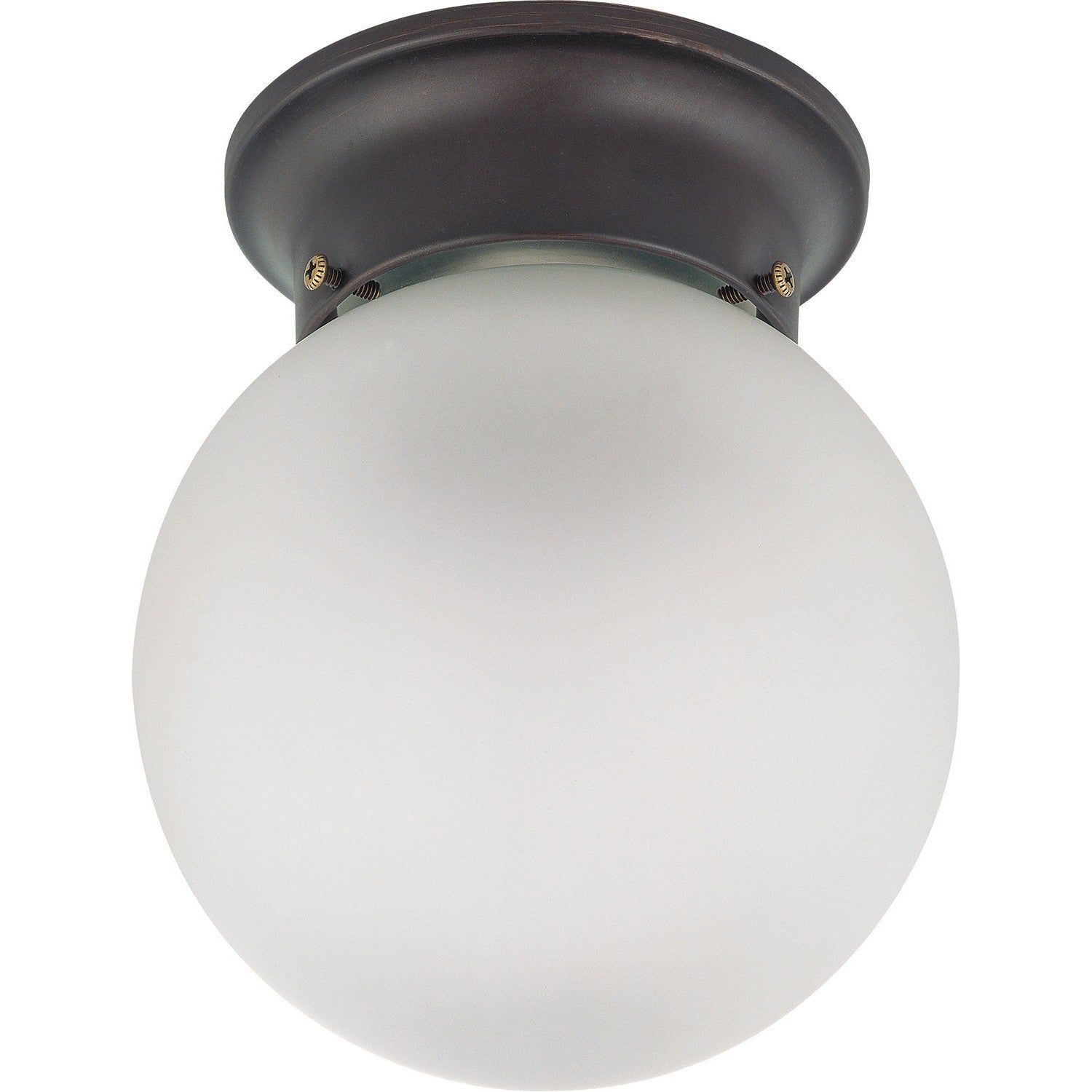 Nuvo Lighting - 60-6012 - One Light Flush Mount - Mahogany Bronze