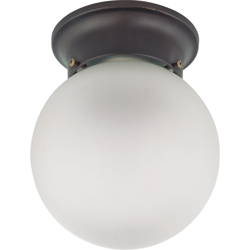 Nuvo Lighting - 60-6012 - One Light Flush Mount - Mahogany Bronze