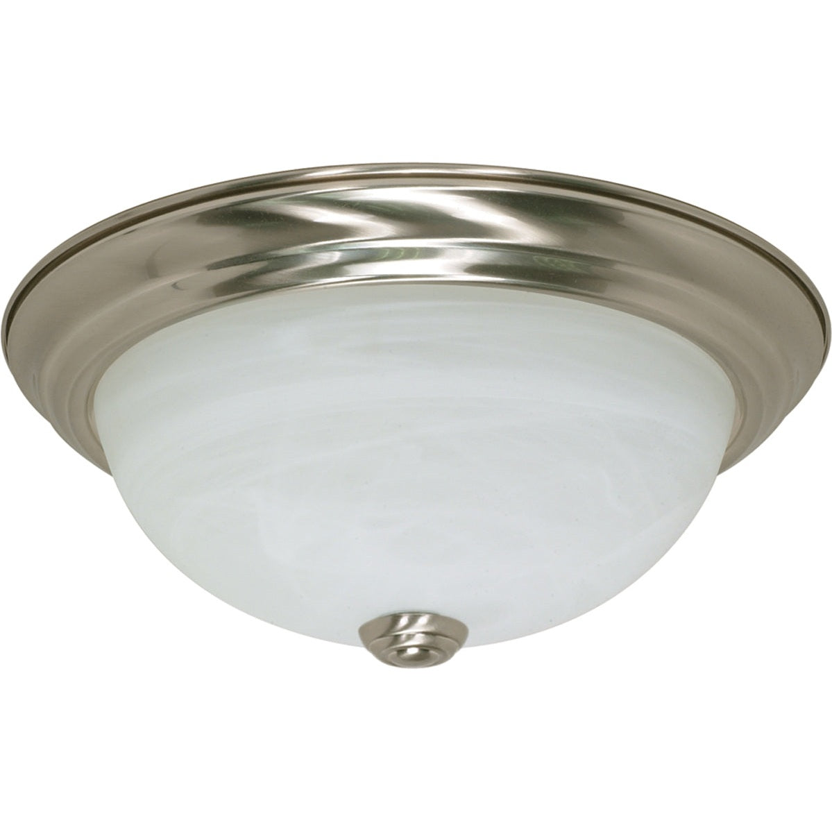 Nuvo Lighting - 60-6000 - Two Light Flush Mount - Brushed Nickel