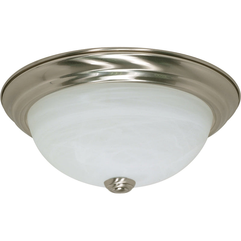 Nuvo Lighting - 60-6000 - Two Light Flush Mount - Brushed Nickel