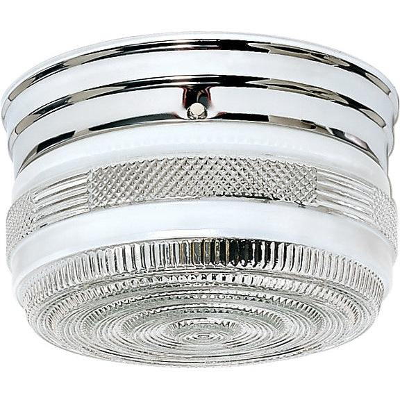 Nuvo Lighting - 60-6027 - Two Light Flush Mount - Polished Chrome