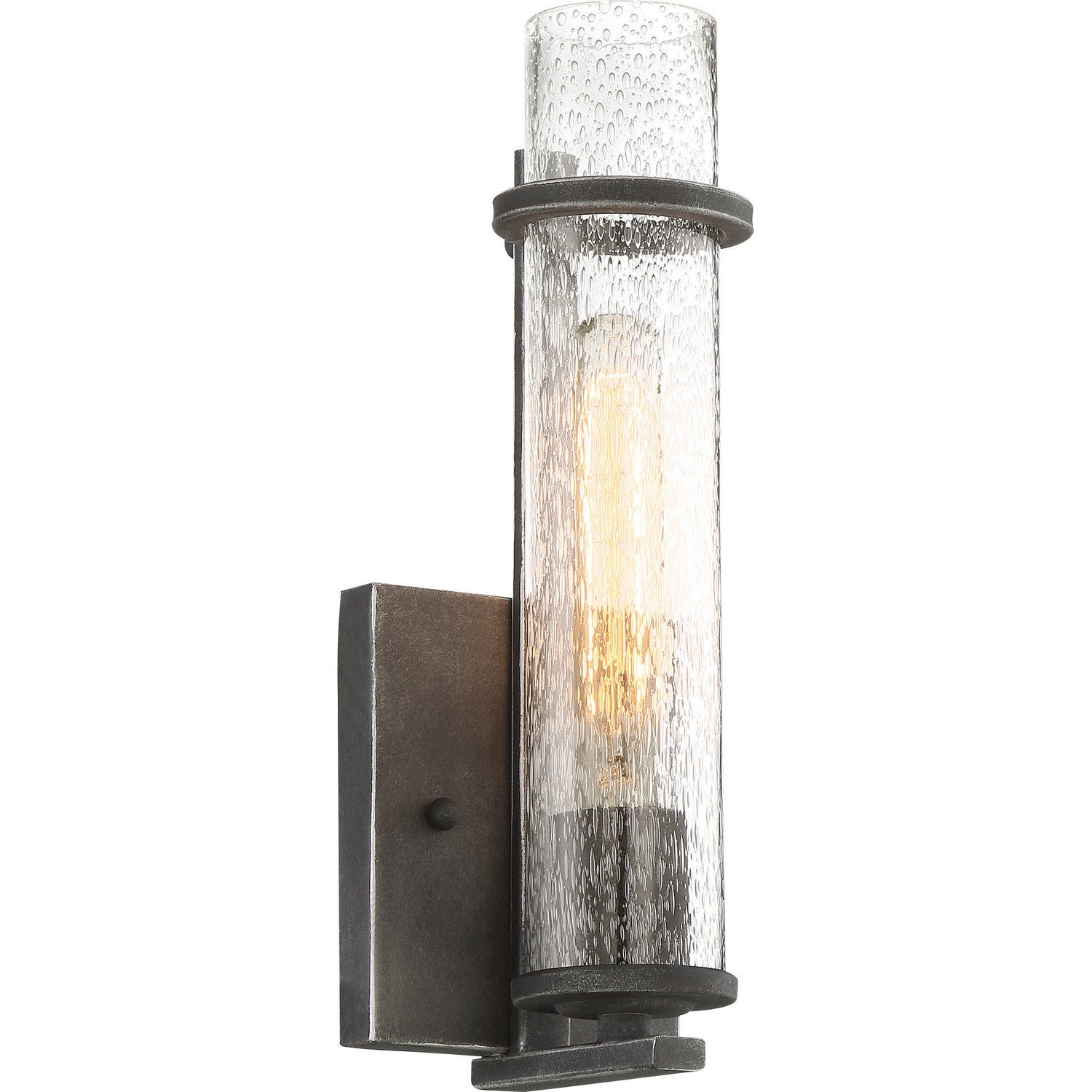 Nuvo Lighting - 60-6381 - One Light Vanity - Donzi - Iron Black