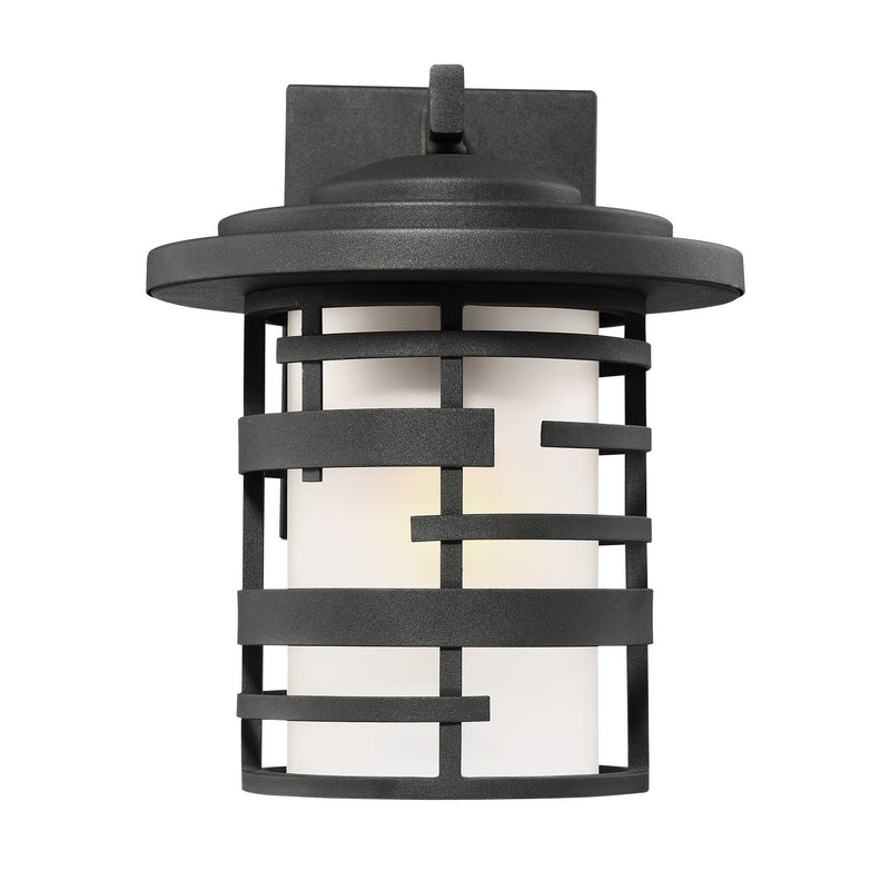 Nuvo Lighting - 60-6402 - One Light Outdoor Wall Lantern - Lansing - Textured Black