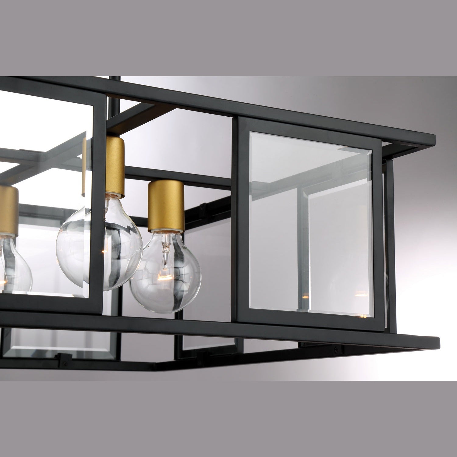 Nuvo Lighting - 60-6414 - Four Light Pendant - Payne - Midnight Bronze