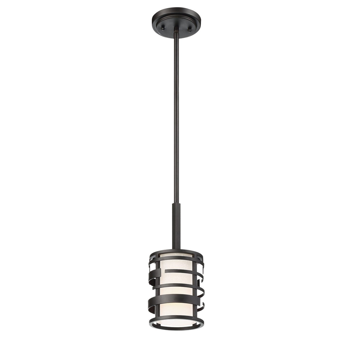 Nuvo Lighting - 60-6432 - One Light Mini Pendant - Lansing - Midnight Bronze