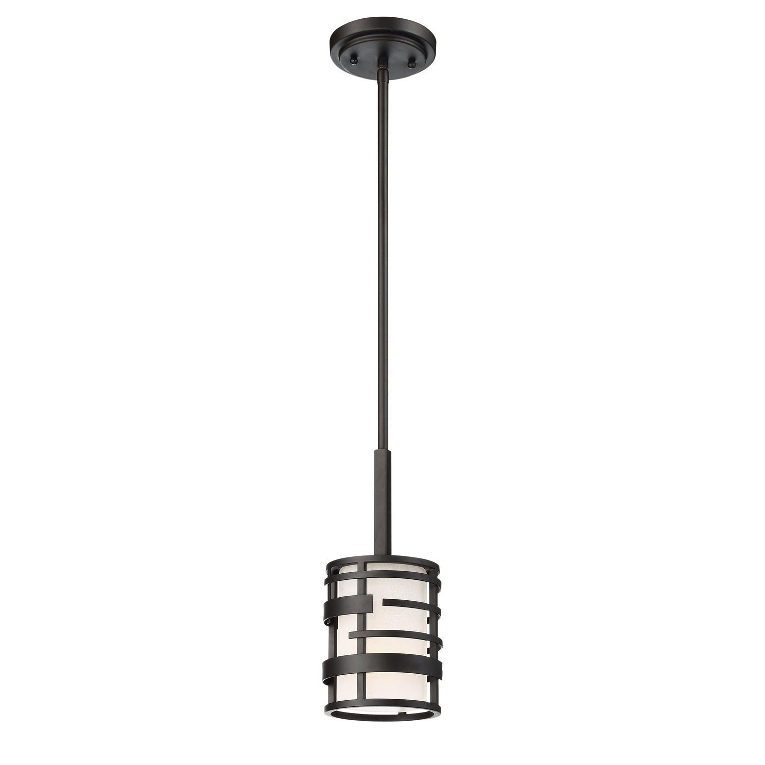 Nuvo Lighting - 60-6432 - One Light Mini Pendant - Lansing - Midnight Bronze