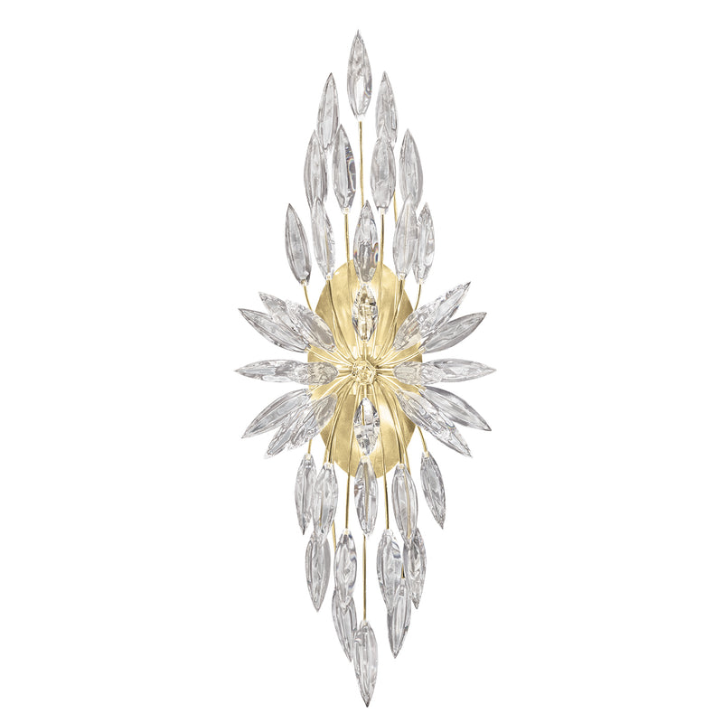 Fine Art Handcrafted Lighting - 883550-1ST - Two Light Wall Sconce - Lily Buds - Gold