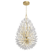 Fine Art Handcrafted Lighting - 883940-1ST - 12 Light Pendant - Lily Buds - Gold
