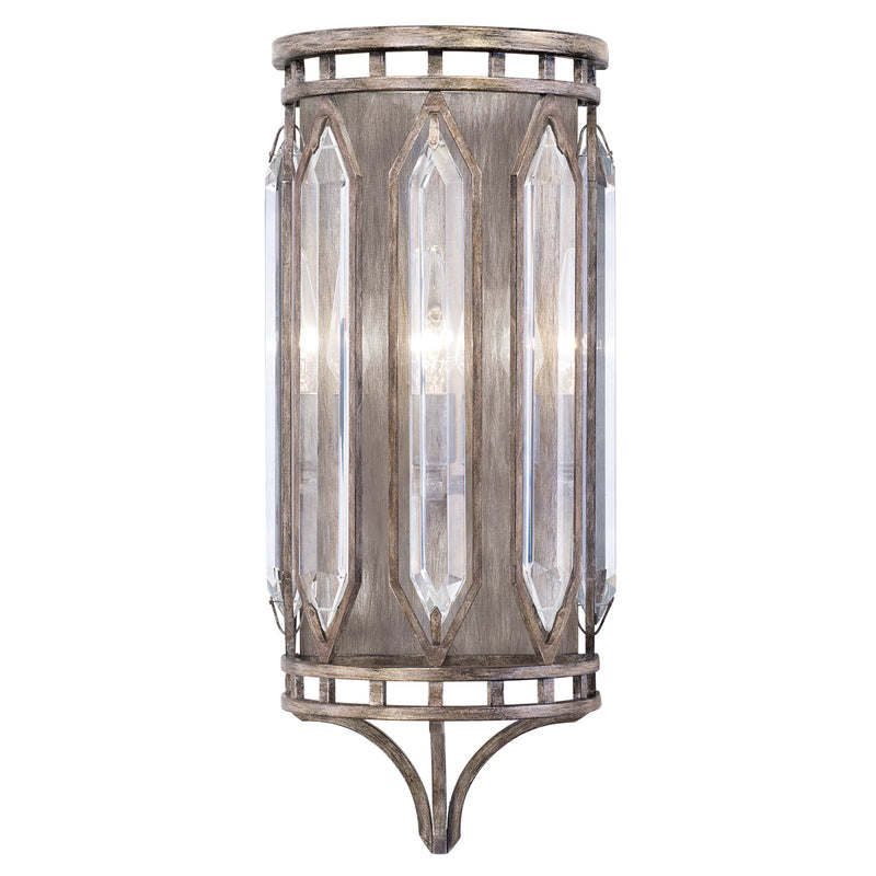 Fine Art Handcrafted Lighting - 884850-1ST - Three Light Wall Sconce - Westminster - Silver