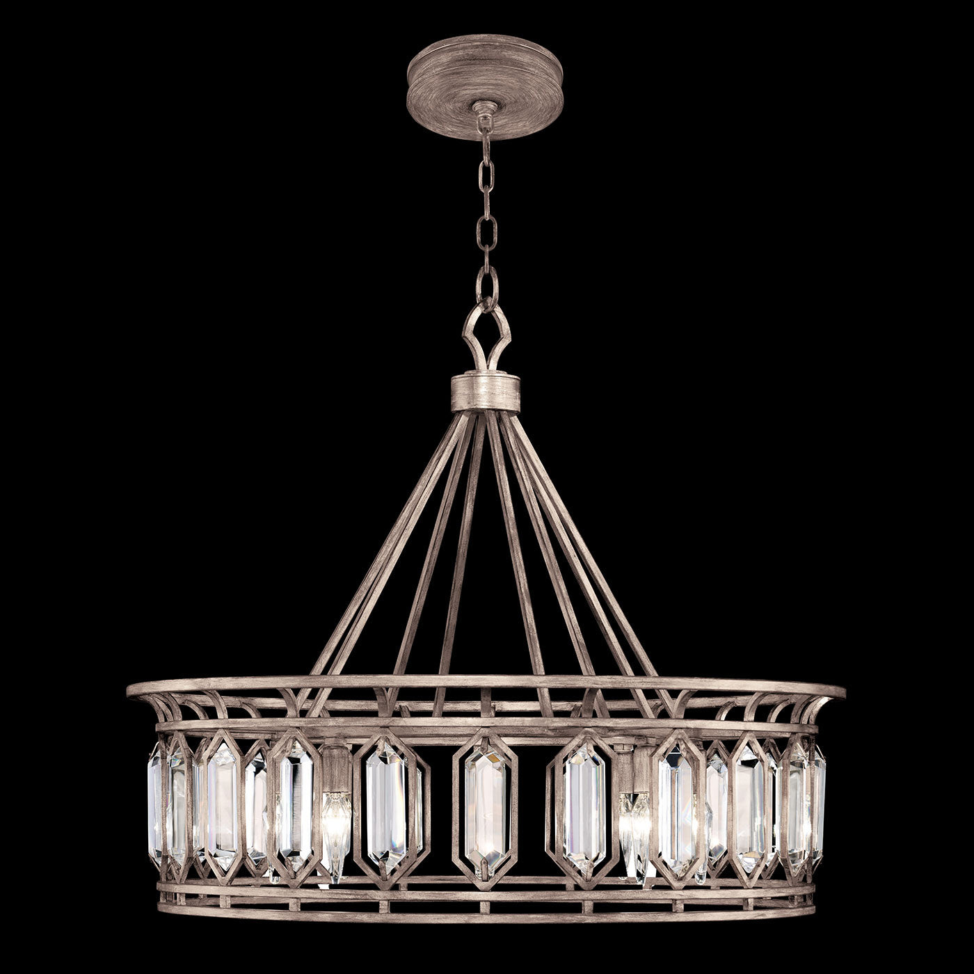 Fine Art - 885540-1ST - Eight Light Pendant - Westminster - Silver