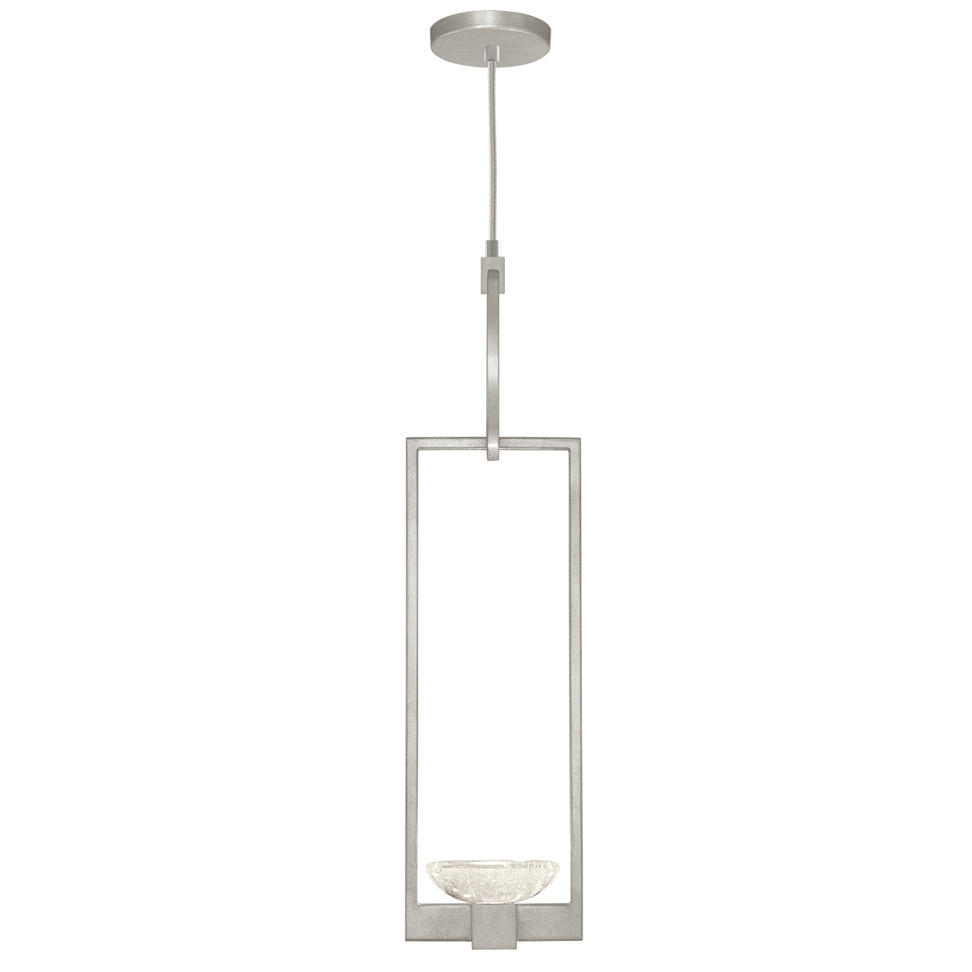 Fine Art Handcrafted Lighting - 892840-1ST - LED Pendant - Delphi - Silver