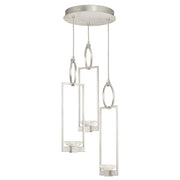 Fine Art Handcrafted Lighting - 892940-1ST - LED Pendant - Delphi - Silver