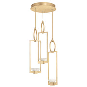 Fine Art Handcrafted Lighting - 892940-2ST - LED Pendant - Delphi - Gold