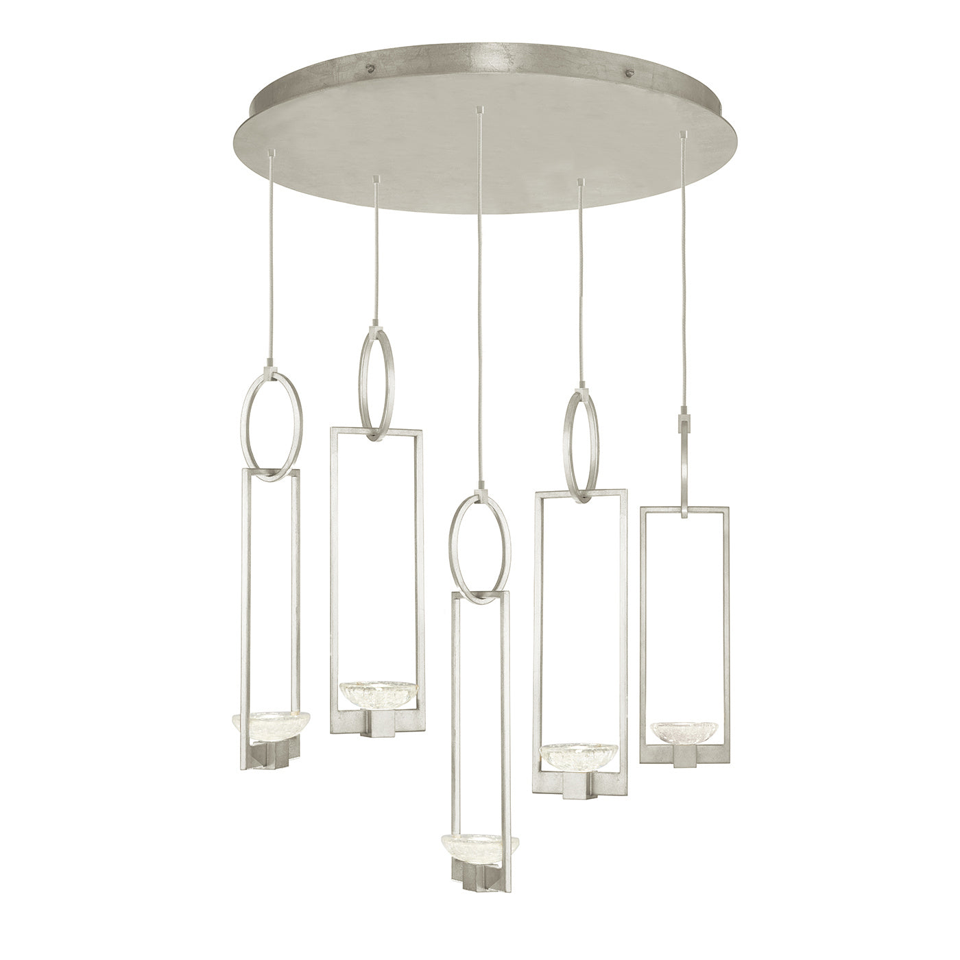 Fine Art Handcrafted Lighting - 893040-1ST - LED Pendant - Delphi - Silver
