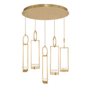 Fine Art Handcrafted Lighting - 893040-2ST - LED Pendant - Delphi - Gold