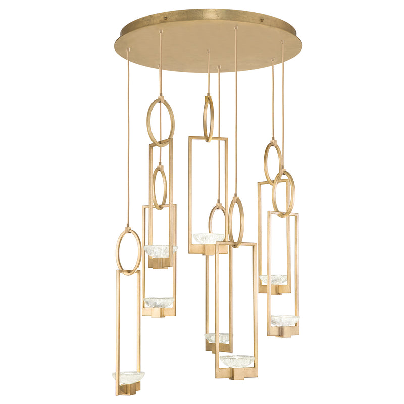 Fine Art Handcrafted Lighting - 893240-2ST - LED Pendant - Delphi - Gold