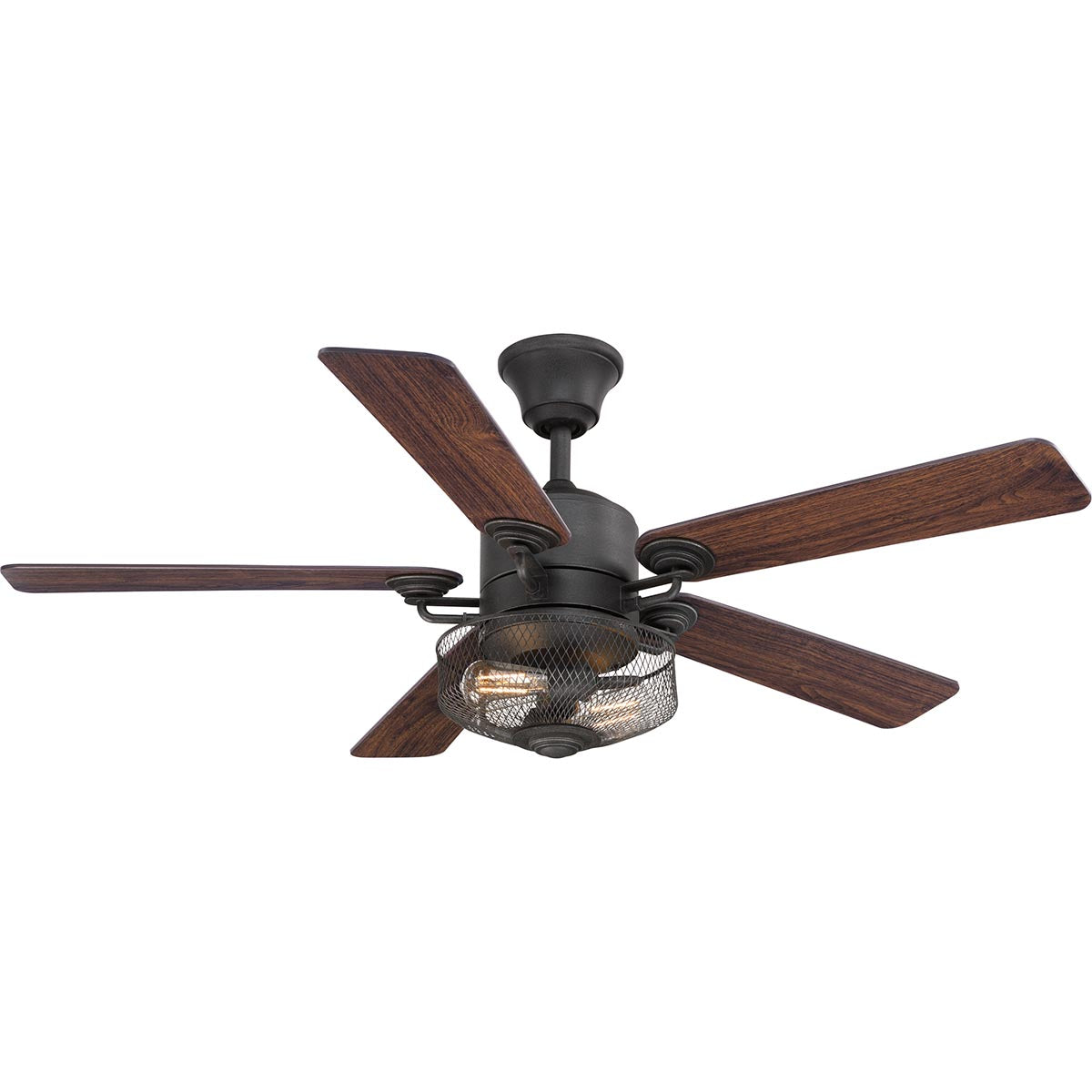 Progress Lighting - P2584-71 - 54"Ceiling Fan - Greer - Gilded Iron