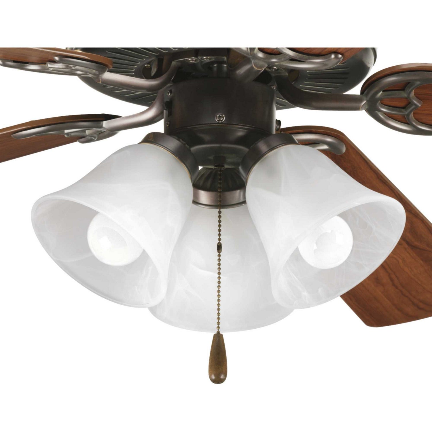 Progress Lighting - P2600-20WB - LED Fan Light Kit - Fan Light Kits - Antique Bronze