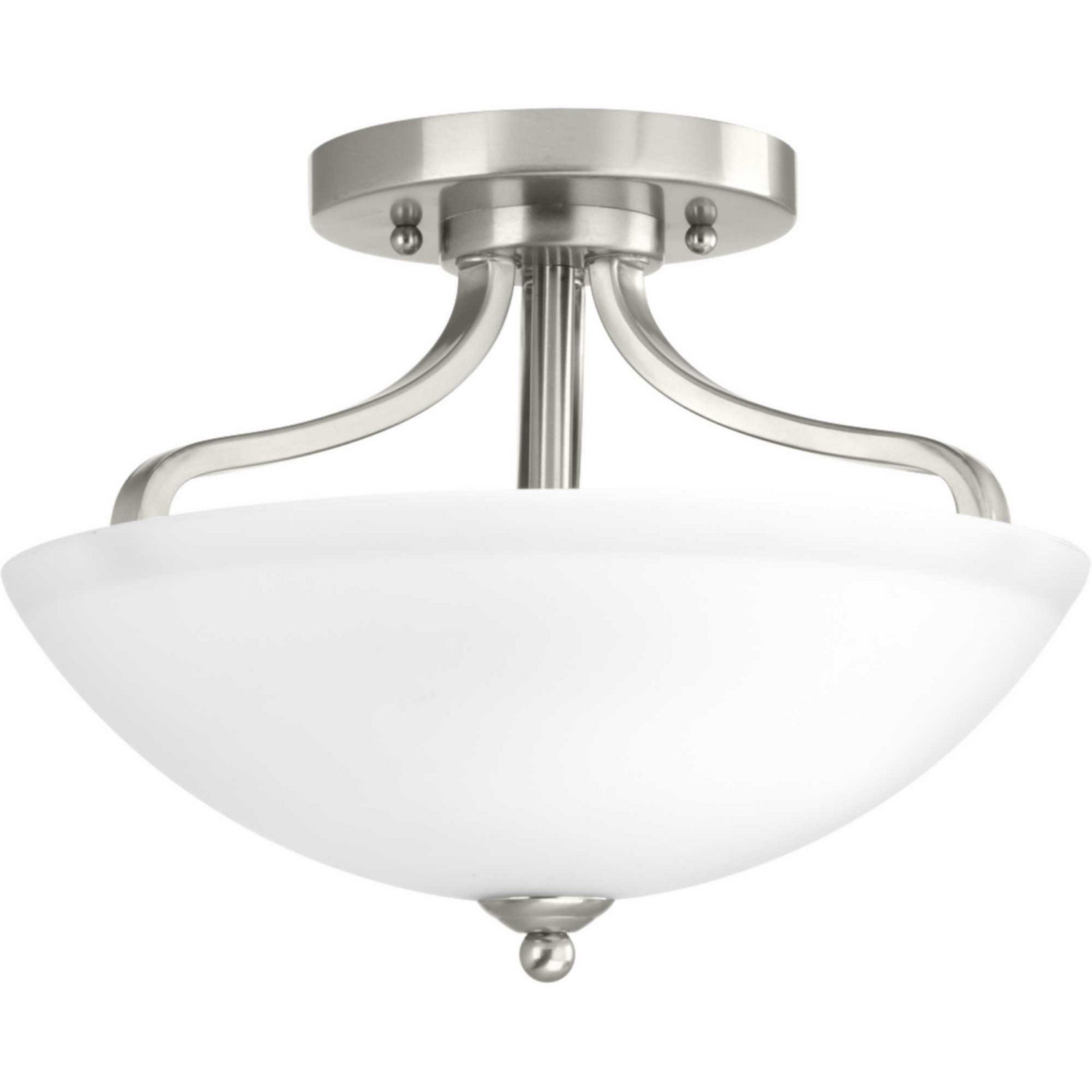 Progress Lighting - P350057-009 - Two Light Flush Mount - Laird - Brushed Nickel