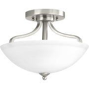 Progress Lighting - P350057-009 - Two Light Flush Mount - Laird - Brushed Nickel