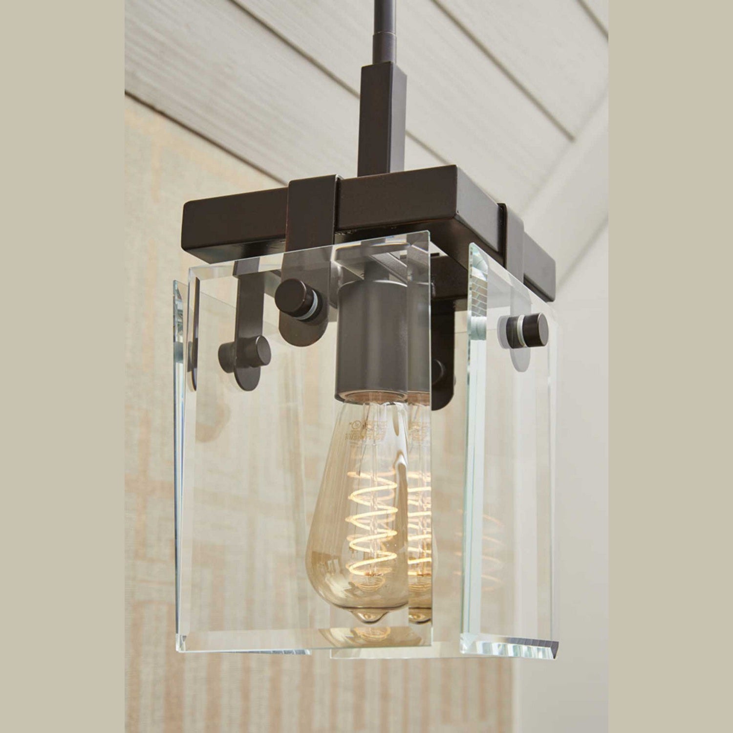 Progress Lighting - P500073-020 - One Light Mini Pendant - Glayse - Antique Bronze