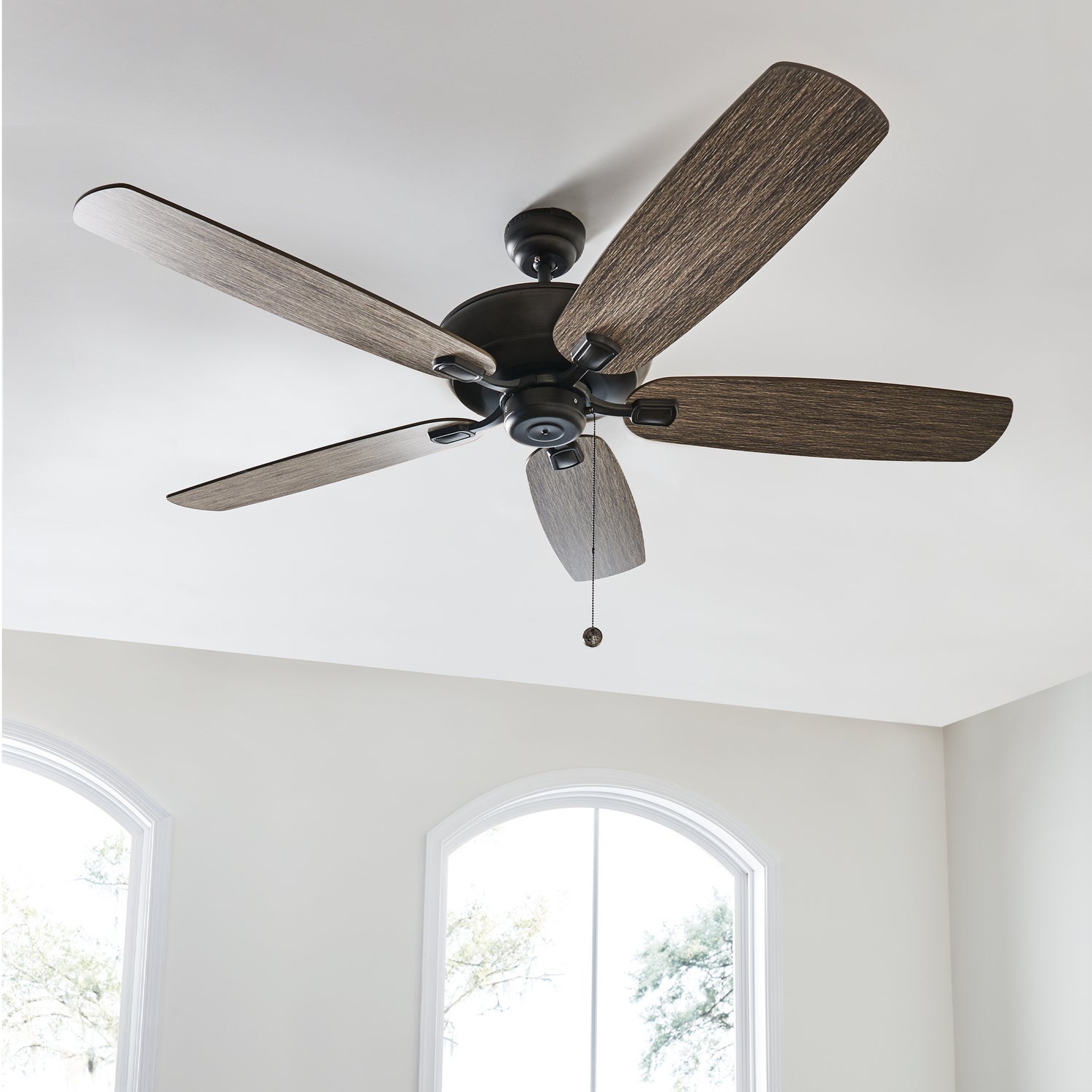 Generation Lighting - 5CSM60AGP - 60" Ceiling Fan - Colony - Aged Pewter