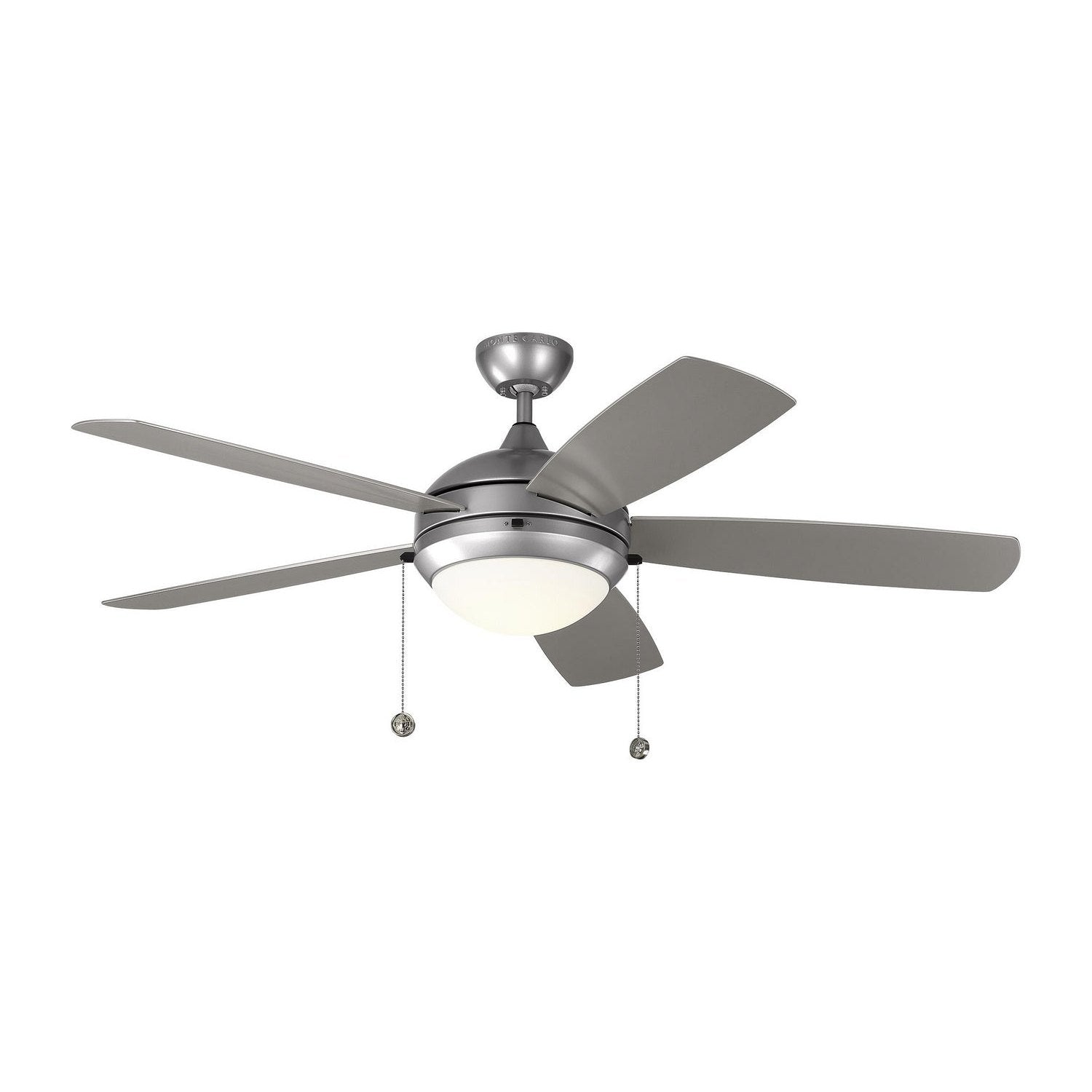 Generation Lighting - 5DIW52PBSD - 52" Ceiling Fan - Discus - Painted Brushed Steel