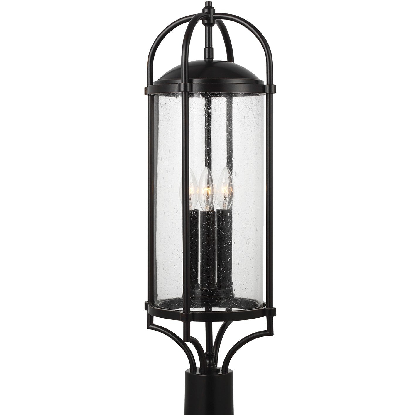 Generation Lighting - OL7627ES - Three Light Post/Pier Lantern - Dakota - Espresso