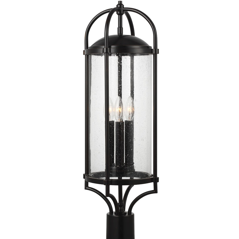 Generation Lighting - OL7627ES - Three Light Post/Pier Lantern - Dakota - Espresso