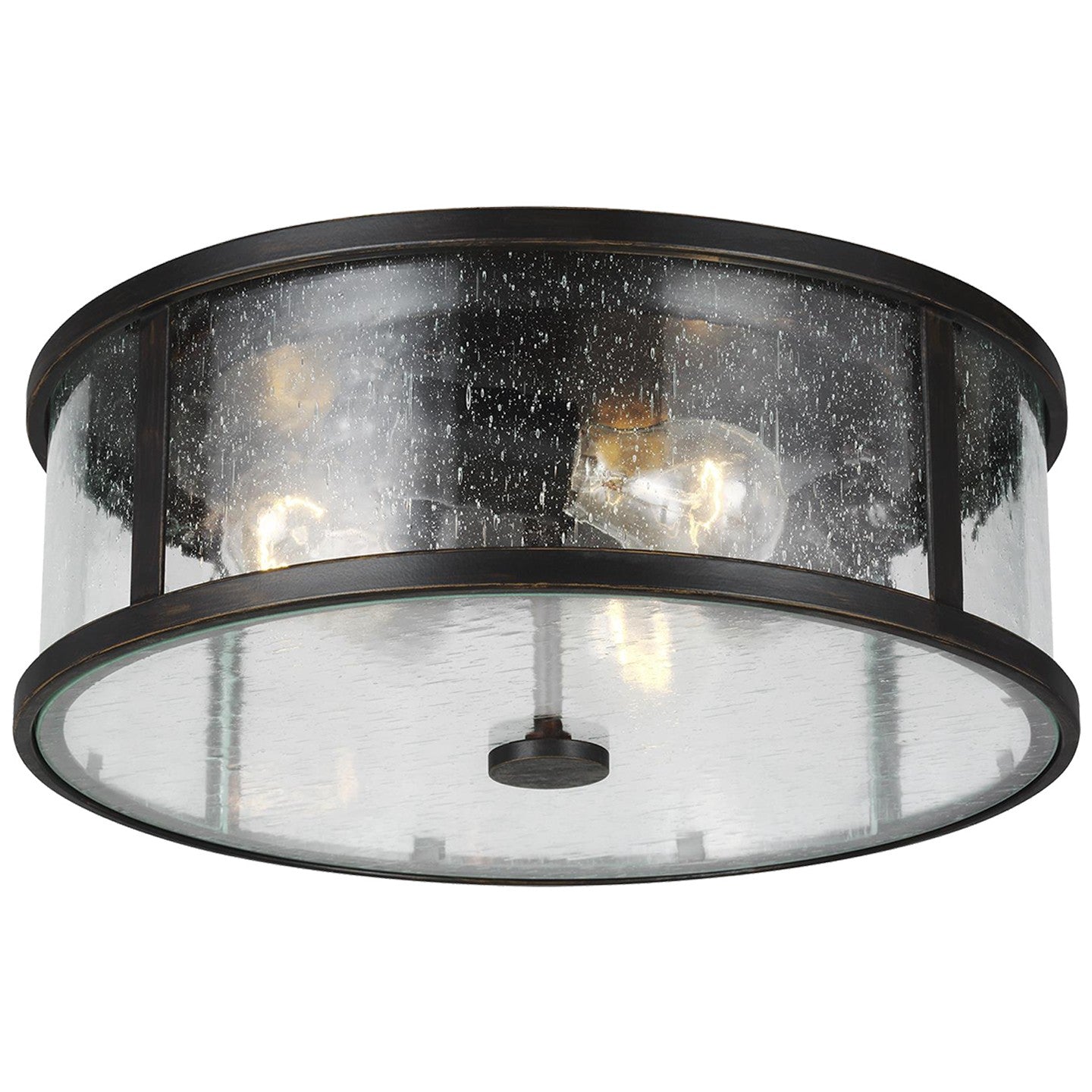 Generation Lighting - OL7633ES - Three Light Flush Mount - Dakota - Espresso