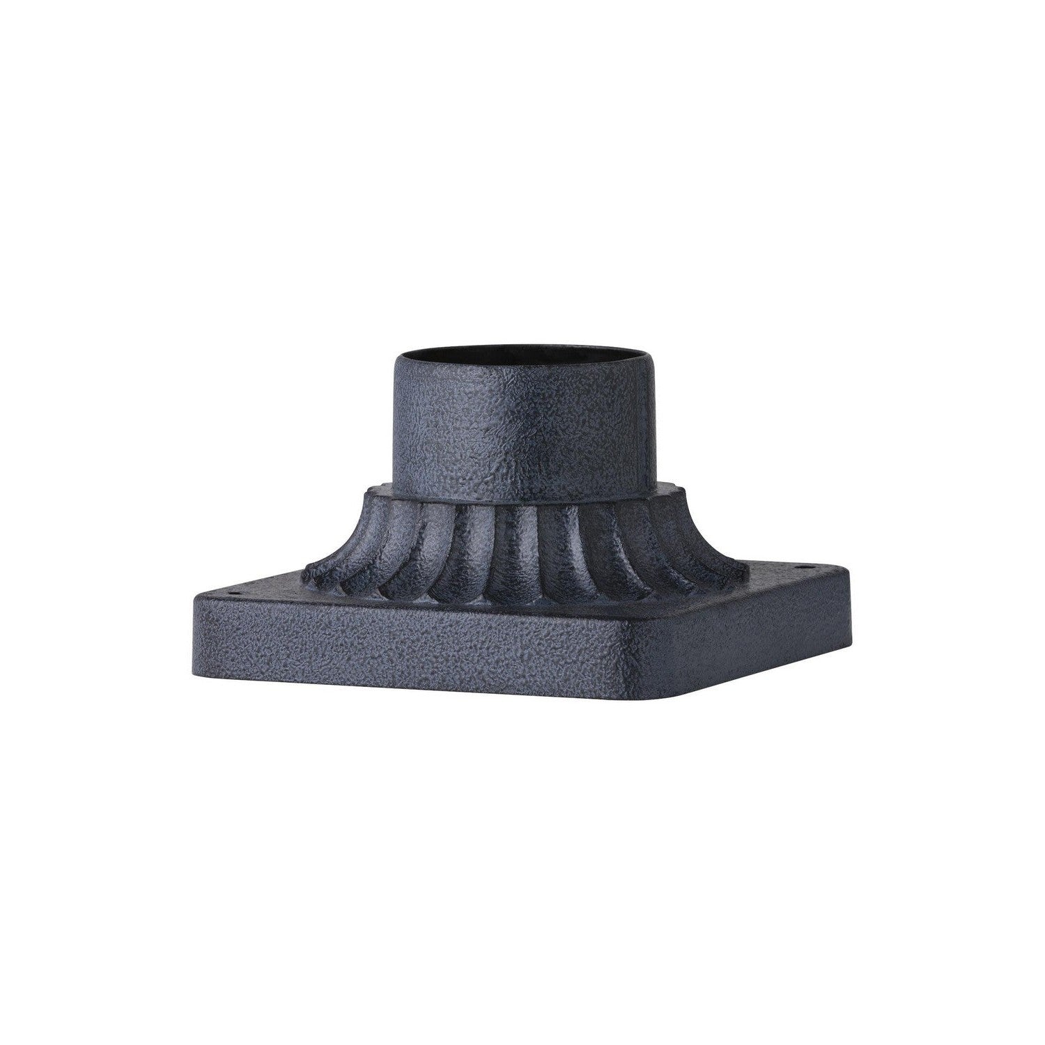 Generation Lighting - PIERMOUNT-DWZ - Pier Mount Base - Outdoor Pier Mounts - Dark Weathered Zinc