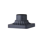 Generation Lighting - PIERMOUNT-DWZ - Pier Mount Base - Outdoor Pier Mounts - Dark Weathered Zinc
