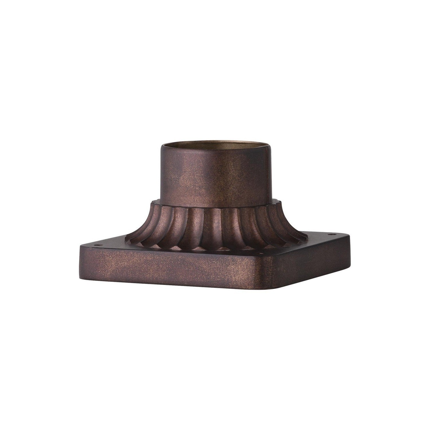 Generation Lighting - PIERMOUNT-PTBZ - Pier Mount Base - Outdoor Pier Mounts - Patina Bronze