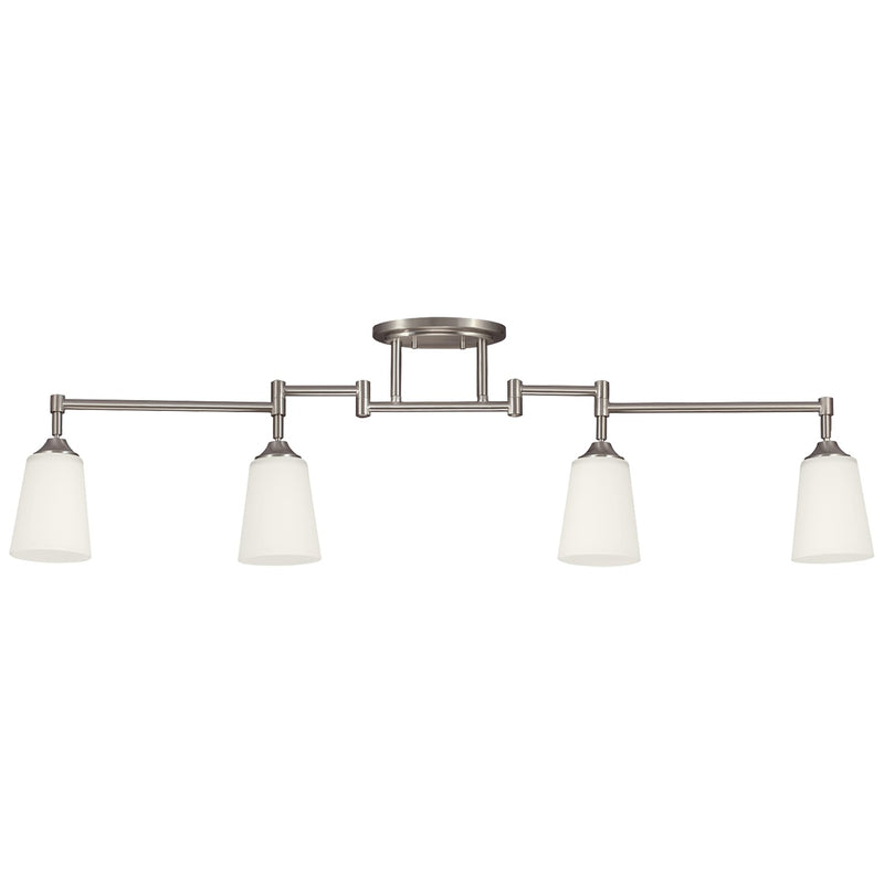 Generation Lighting - 2530404EN3-962 - Four Light Track Lighting Kit - Track Lighting - Brushed Nickel