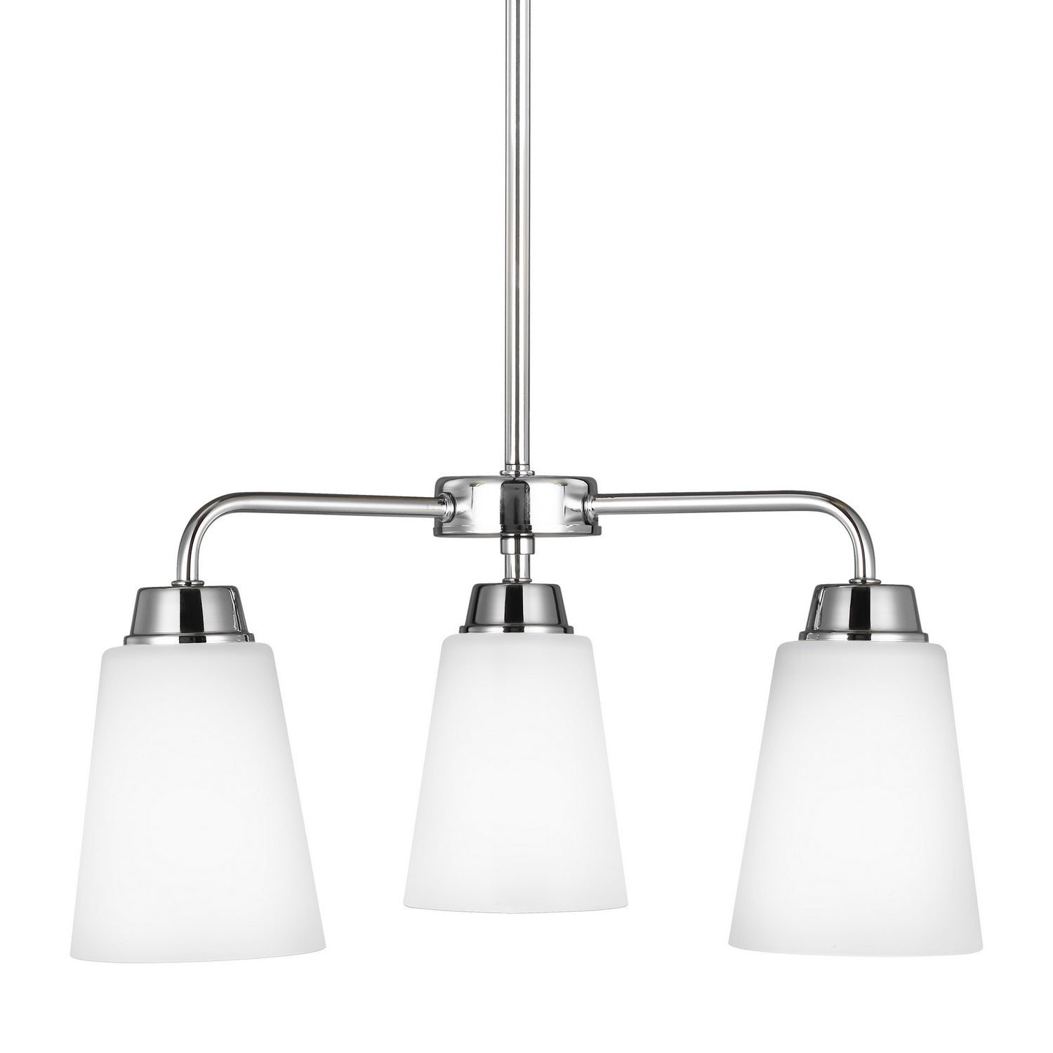 Generation Lighting - 3115203-05 - Three Light Chandelier - Kerrville - Chrome
