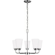 Generation Lighting - 3115205-05 - Five Light Chandelier - Kerrville - Chrome