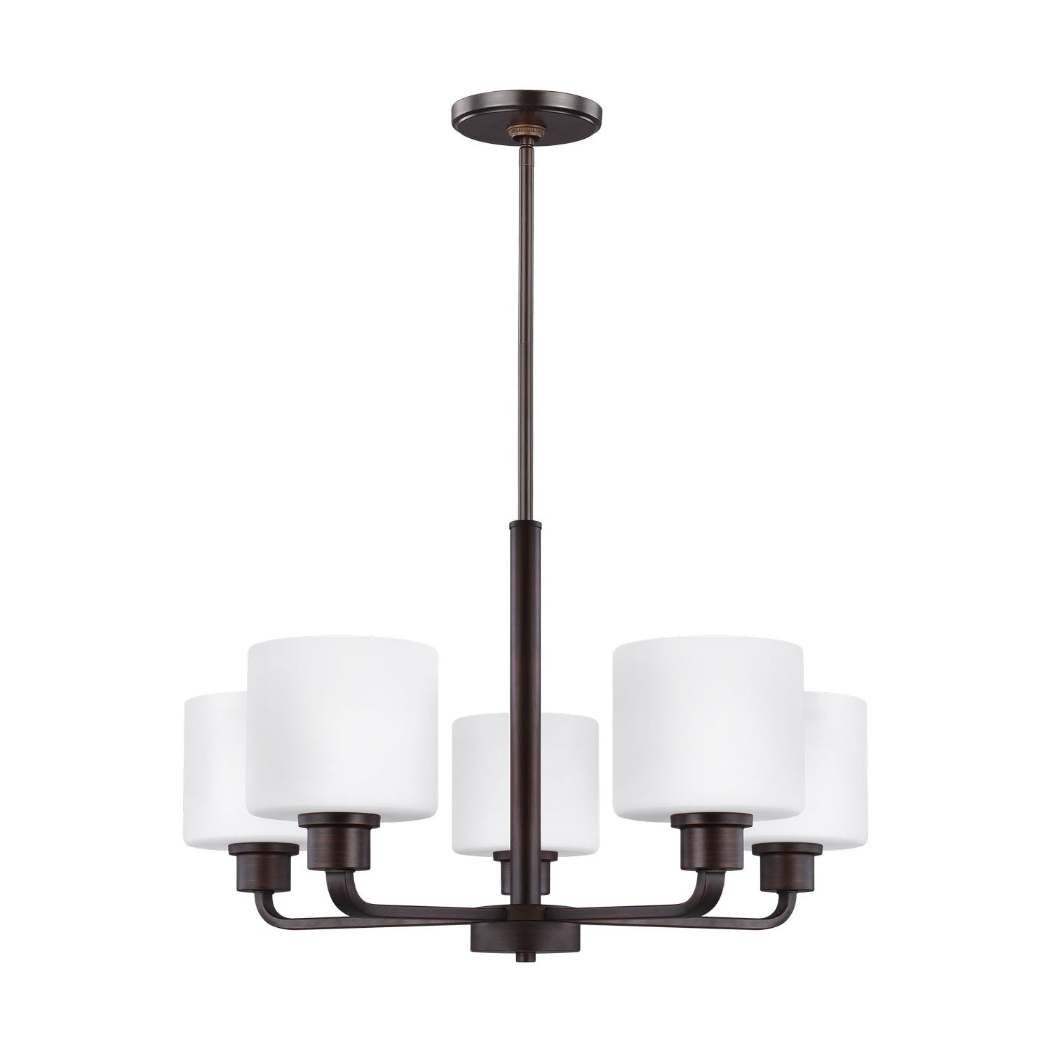 Generation Lighting - 3128805-710 - Five Light Chandelier - Canfield - Bronze