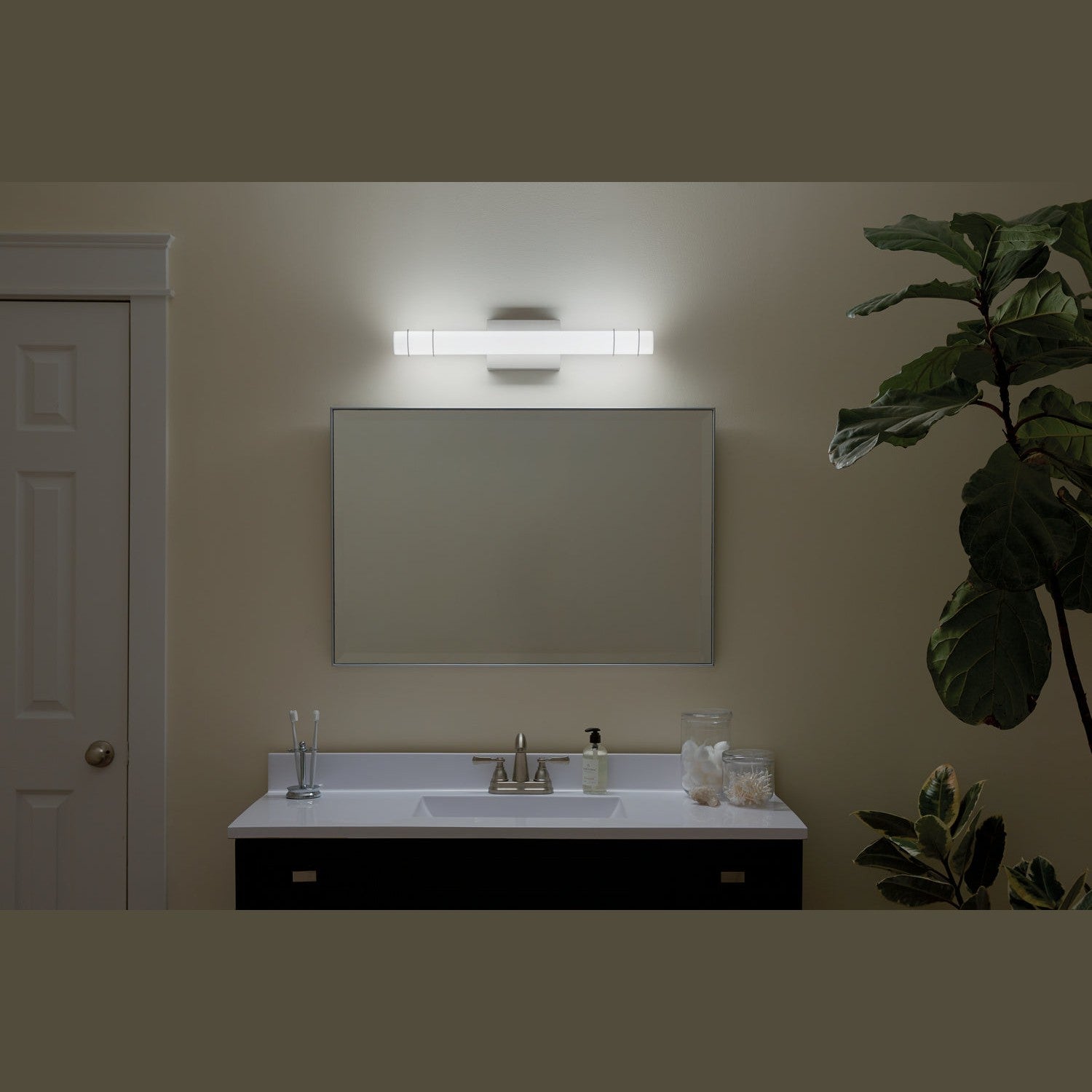 Kichler - 11253NILED - LED Linear Bath - Korona - Brushed Nickel