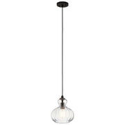 Kichler - 43956OZ - One Light Mini Pendant - Riviera - Olde Bronze